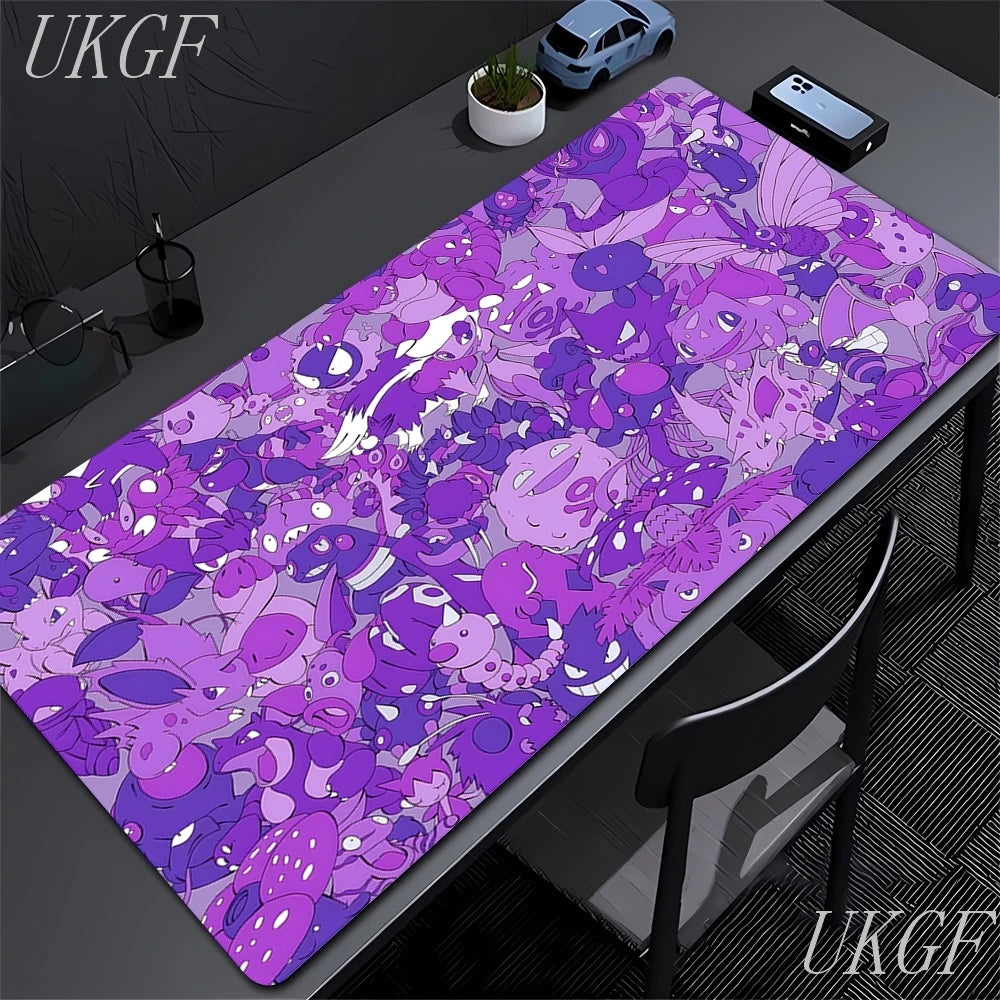 Alfombrilla de ratón de Anime bonita, alfombrillas de ratón g-gengar para Gamer, alfombrilla de ratón grande para juegos, alfombrilla de teclado grande, alfombrilla de escritorio para ordenador portátil, alfombrillas de r