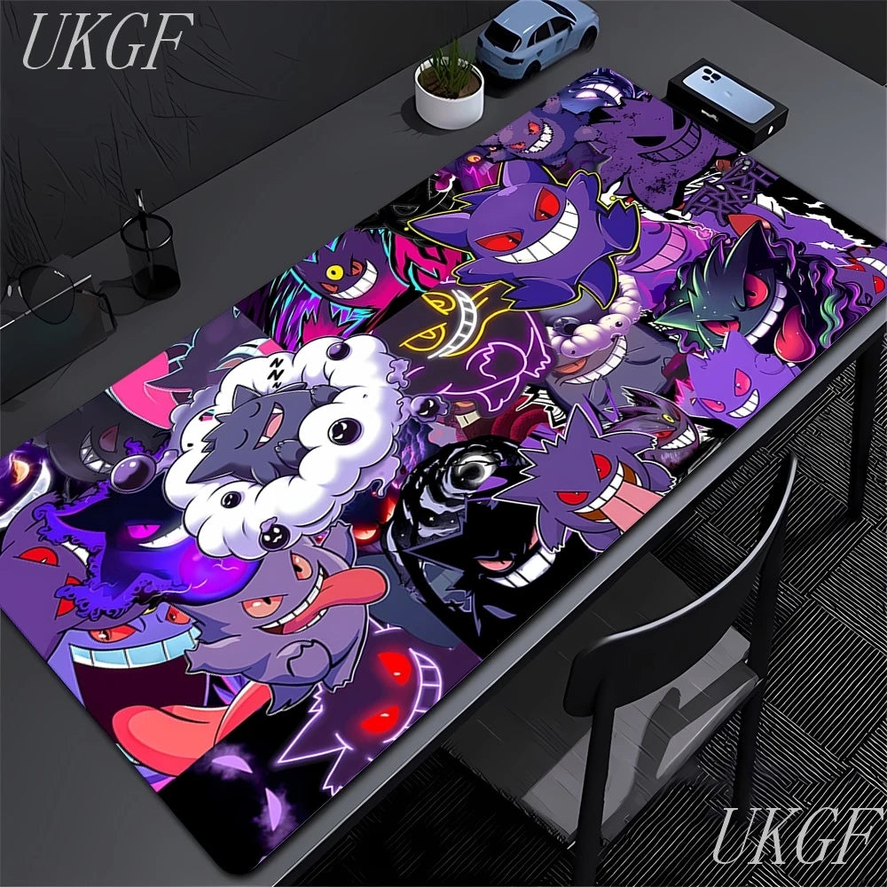 Alfombrilla de ratón de Anime bonita, alfombrillas de ratón g-gengar para Gamer, alfombrilla de ratón grande para juegos, alfombrilla de teclado grande, alfombrilla de escritorio para ordenador portátil, alfombrillas de r