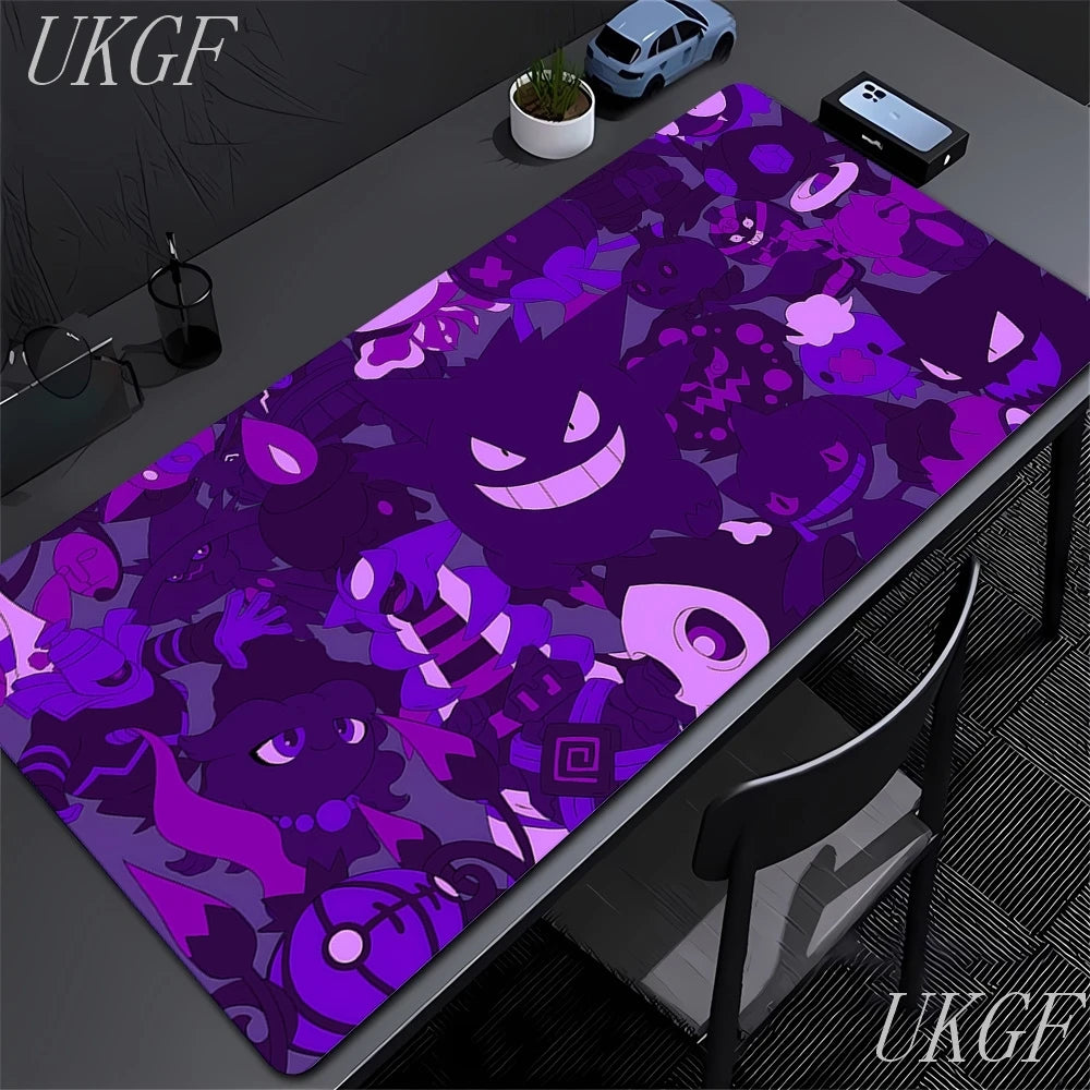 Alfombrilla de ratón de Anime bonita, alfombrillas de ratón g-gengar para Gamer, alfombrilla de ratón grande para juegos, alfombrilla de teclado grande, alfombrilla de escritorio para ordenador portátil, alfombrillas de r
