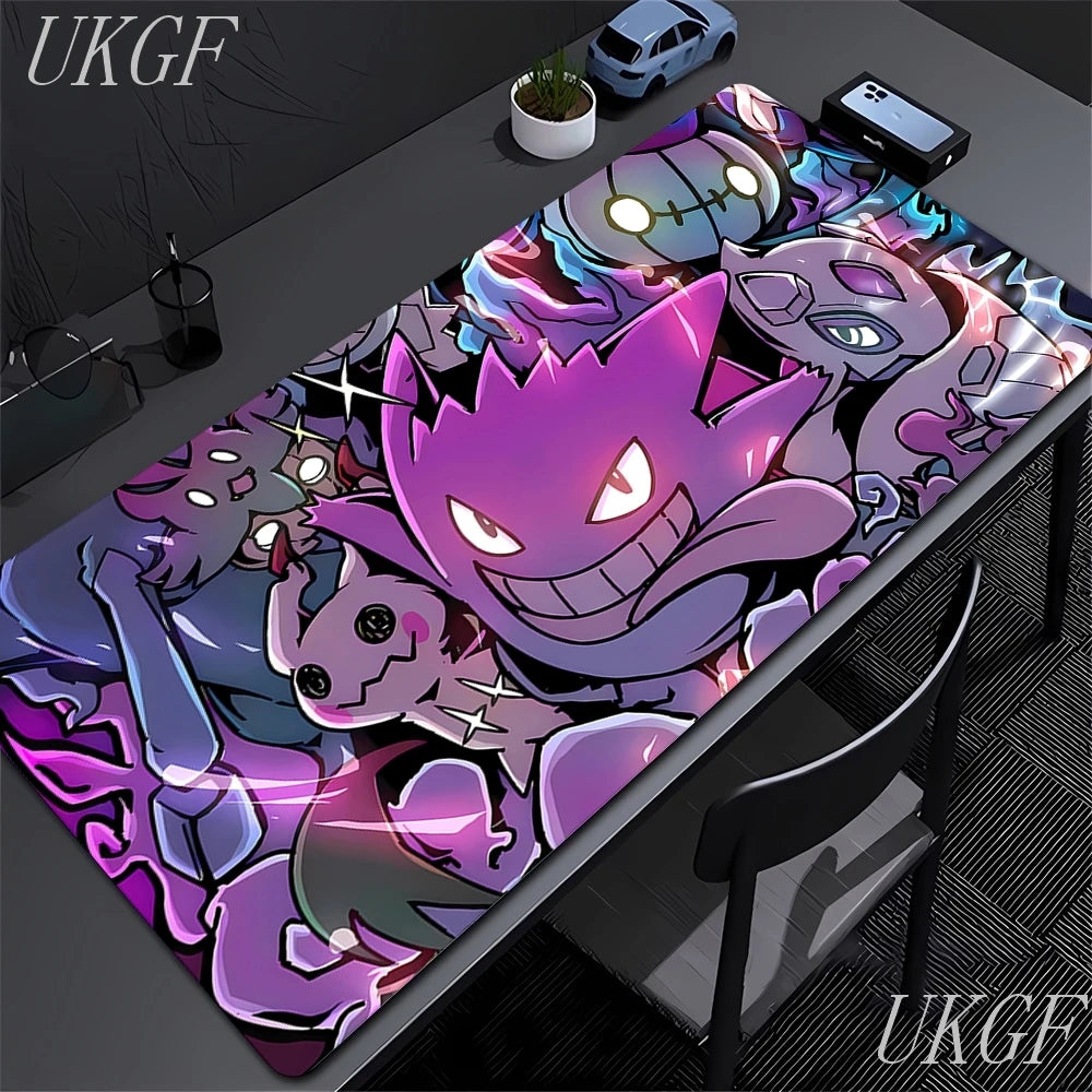 Alfombrilla de ratón de Anime bonita, alfombrillas de ratón g-gengar para Gamer, alfombrilla de ratón grande para juegos, alfombrilla de teclado grande, alfombrilla de escritorio para ordenador portátil, alfombrillas de r